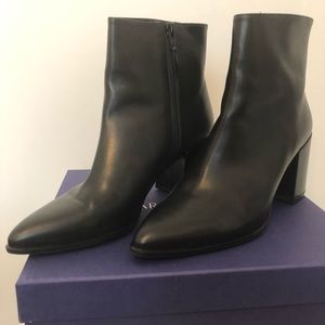 Stuart Weitzman ankle boots, 9, worn once, EUC